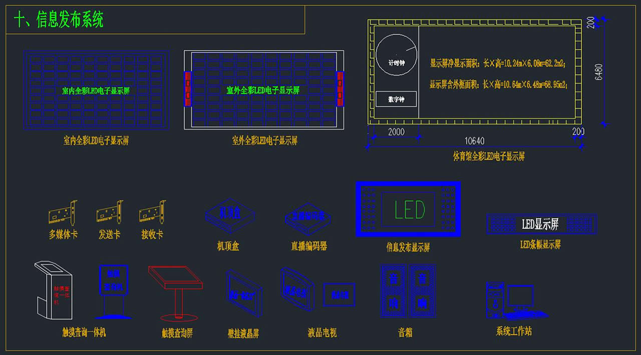 弱電智能化圖庫(kù)（包含14類(lèi)弱電子系統(tǒng)）