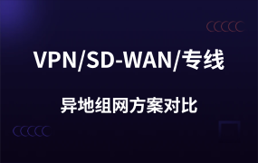 VPN/SD-WAN/專線？視頻監(jiān)控異地組網(wǎng)方案對(duì)比